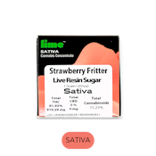 Lime - Live Resin Sugar - Strawberry Fritter - Concentrates - 1.0g