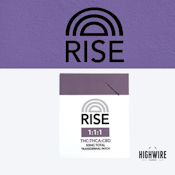 Rise Transdermal Patch 1:1:1 THCA:CBD:THC 50mg