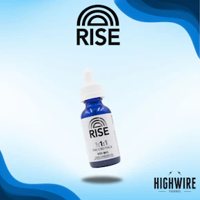 RISE AM Tincture 1:1:1 THC:THCa:CBG 200mg
