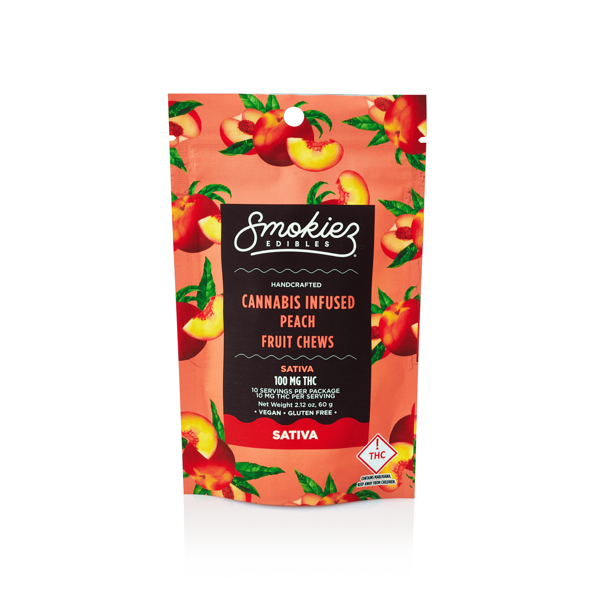 SMOKIEZ - Smokiez - Edibles - Sweet Peach - 100mg Main Image