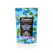 Smokiez - Sweet Blue Raspberry Indica 100mg THC Fruit Chews