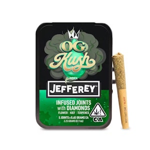WEST COAST CURE - WCC Jefferey OG Kush infused preroll pack 3.25g