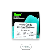 Lime - Live Resin Wet Batter - Jokers Candy - Concentrates - 1.0g