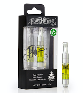 Heavy Hitters - Heavy Hitters Cartridge 1g Pineapple Express $60