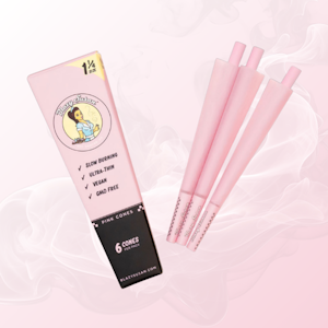 BLAZY SUSAN - Blazy Susan Pink 1 1/4 Cones- 6 pack