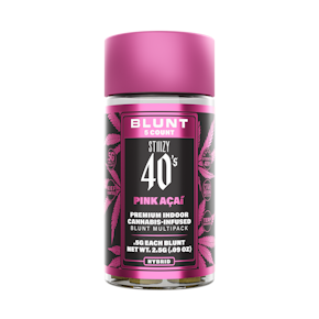 STIIIZY | 40'S Multi pack | Mini Blunt | Pink Acai | .5g
