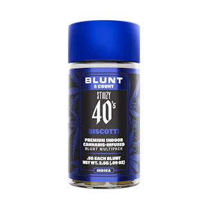 STIIIZY - STIIIZY | 40'S Multi pack | Mini Blunt | Biscotti | .5g