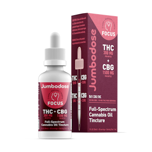 Jumbodose - Focus 5:1 CBG:THC - 300mg - Tincture - Housin...