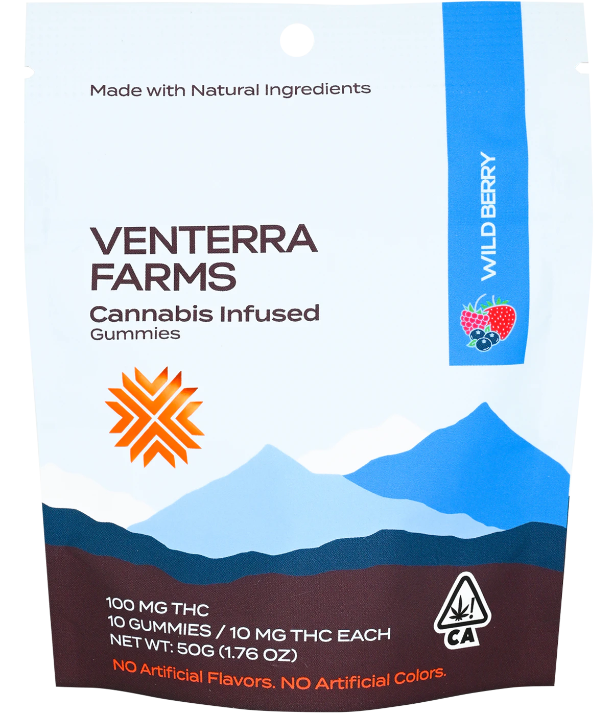 VENTERRA FARMS - WILD BERRY 100MG - VENTERRA FARMS Main Image