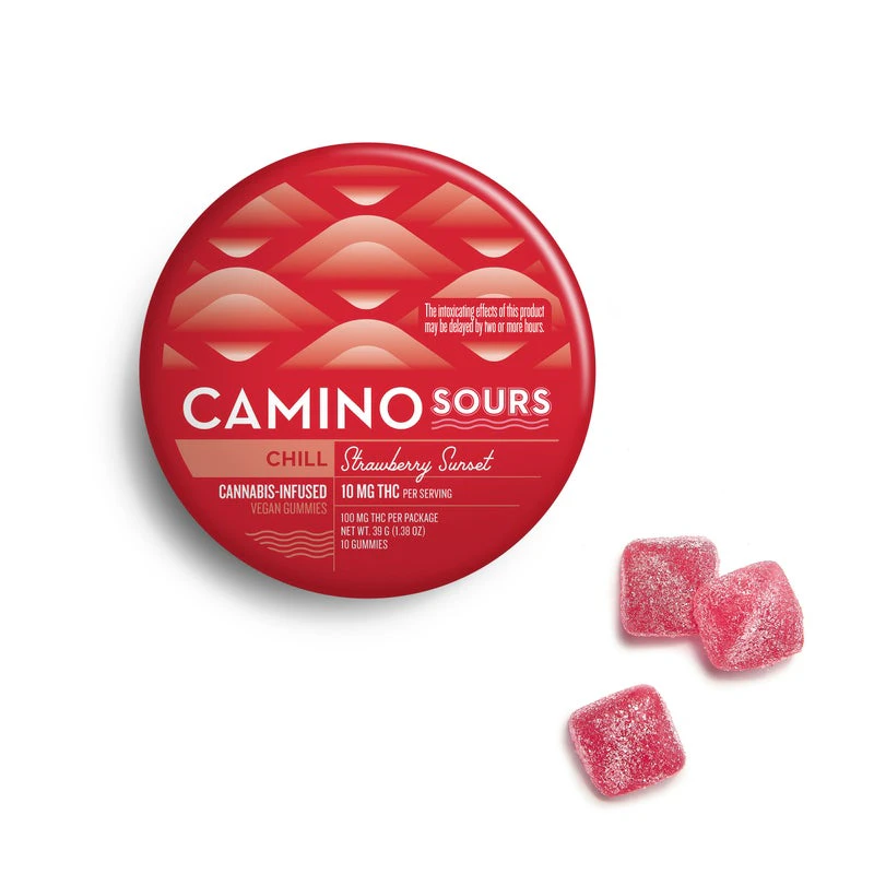 Camino Sours - CHILL Strawberry Sunset 10pk 100mg Main Image