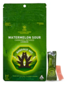 Emerald Sky - Emerald Sky - Licorice - Watermelon Sour (10pk) - 100mg
