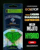 GoldDrop | All-In-One Vape | Liquid Diamonds | Melon Mojito | 1g