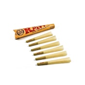 6 PACK CLASSIC - 1 1/4 CONES - RAW