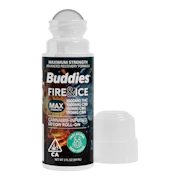 Buddies | MAX Fire & Ice Roll-On | THC:CBD:CBG:CBN | 1000mg