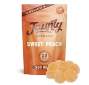 Jaunty | Gummies | Sweet Peach | 100mg 10pk