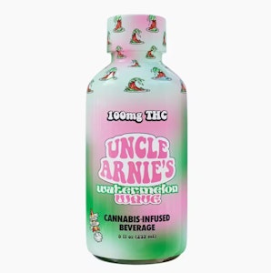 UNCLE ARNIE'S - [Uncle Arnie's] THC Beverage - 100mg - Watermelon Wave (H)