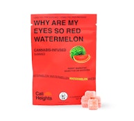 CALI HEIGHTS: WHY ARE MY EYES SO RED WATERMELON GUMMIES 100MG