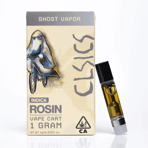 CLSICS - Ghost Vapor - Live Rosin Cartridge - 1g (I) - CLSICS Main Image