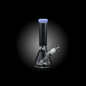 Bong - 12' Crystal Clear Beaker - Water Pipe - Milk Blue
