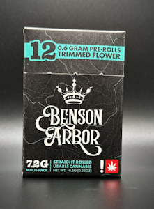 BENSON ARBOR - Benson Arbor | Preroll 12pk/7.2g | Wheres my Bike? / Glasm