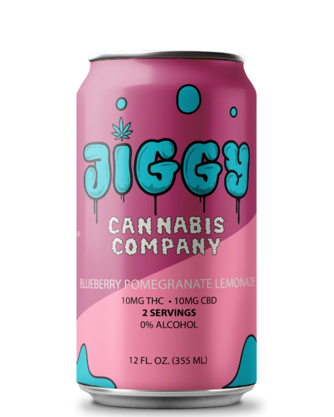 Cann - Jiggy Cannabis - Blueberry Pomegranate Lemonade - 10mg - 12oz Main Image