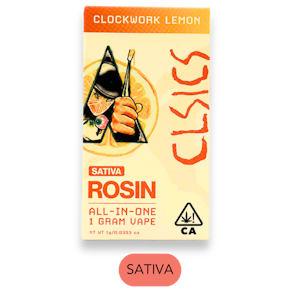 CLSICS - CLSICS - Live Rosin - Clockwork Lemon - RTU - 1.0g