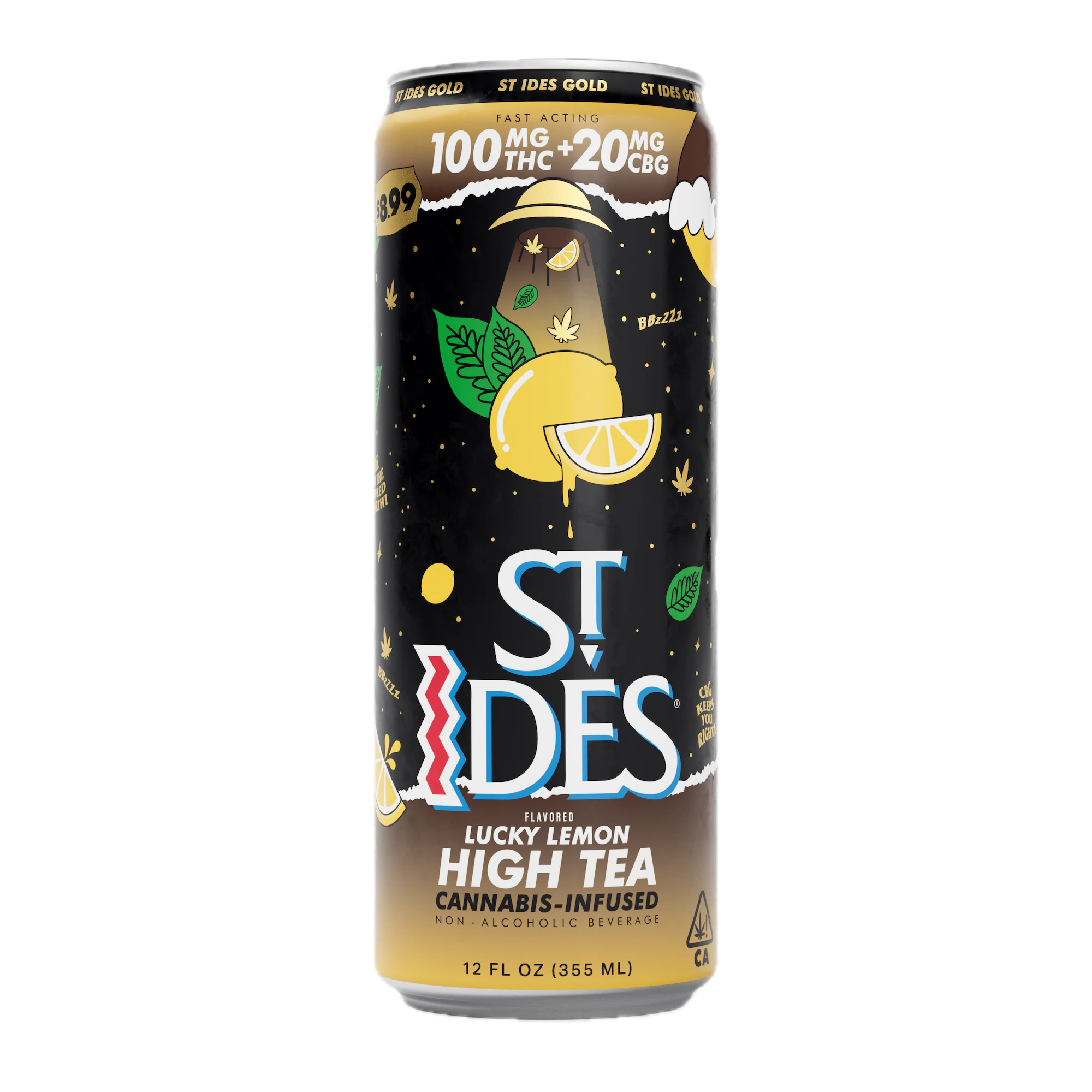 ST IDES - Lucky Lemon | 5:1 THC:CBG | 100mg Main Image