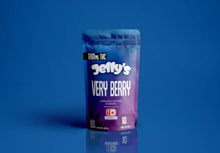 Jelly's Edibles - Very Berry (1 200) Gummies