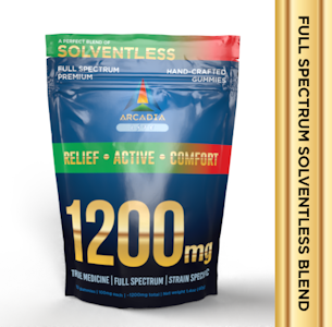 Arcadia Brands - 12pk 1200mg Full Spectrum Gummies - Green Apple