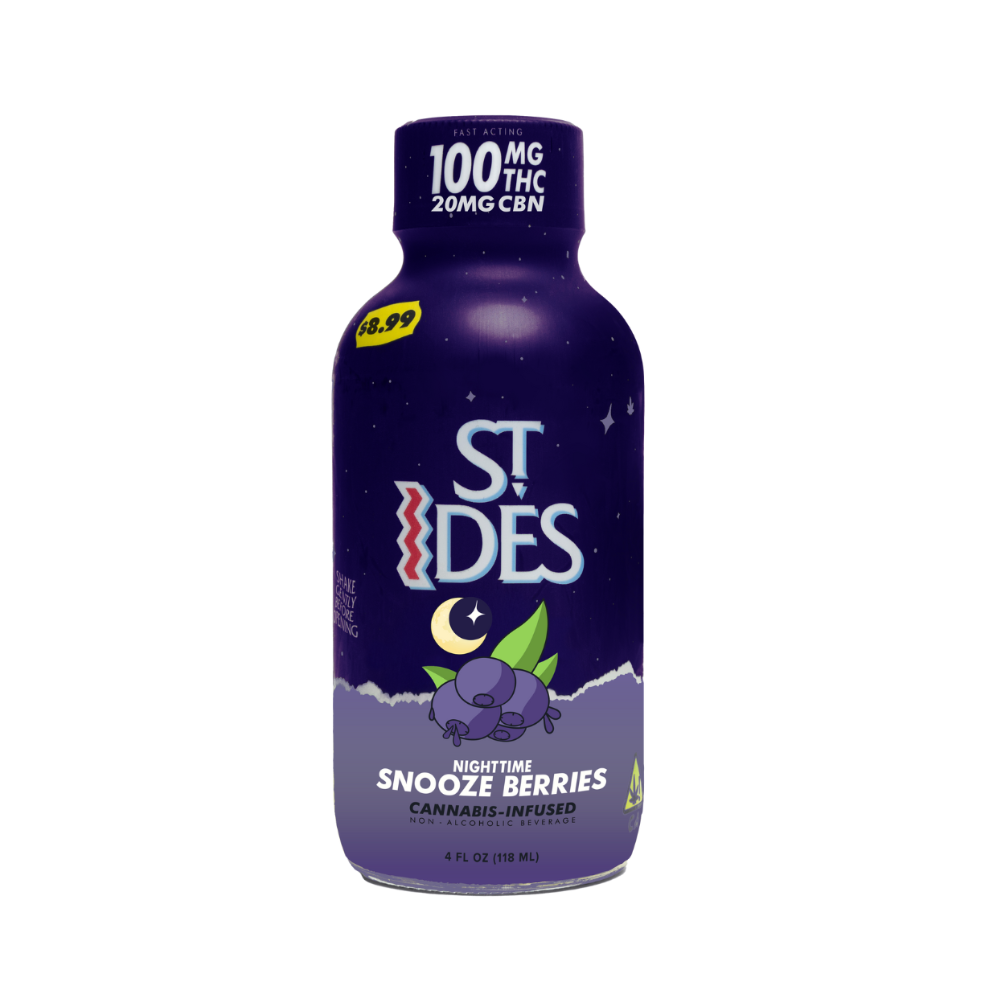 120mg THC:CBN Snooze Berries 4oz - St. Ides picture