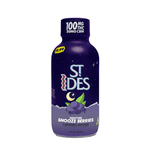 ST.IDES - 120mg 5:1 THC:CBN Snooze Berries 4oz Shot - St. Ides