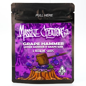 Massive Creations - Grape Hammer Seeds 6pk - Massive Creations