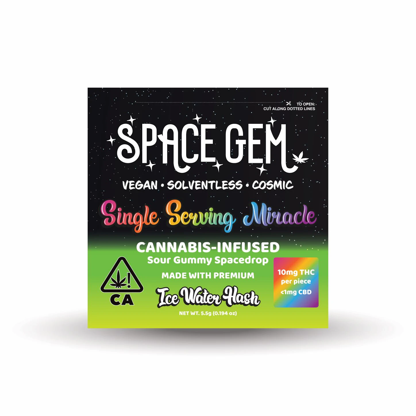 Space Gem - Sour Space Drops - 10mg - Space Gem Main Image