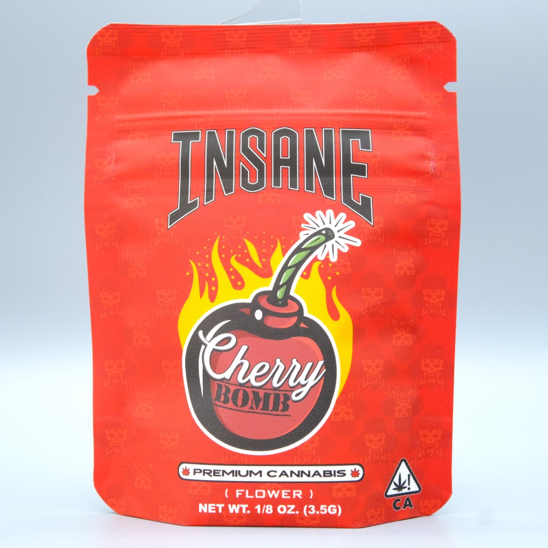 Cherry Bomb 3.5g Bag - Insane Genetics - Premium Cannabis...