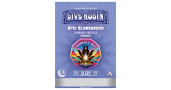 Emerald Sky - Epic Elderberry 10:2:4 THC:CBD:CBN Sleep Live Rosin Gummies - 160mg