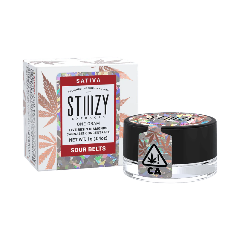 STIIIZY - STIIIZY | Live Resin Diamonds | Sour Belts | 1g Main Image