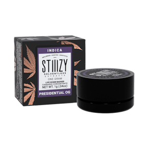 STIIIZY | Live Rosin Badder | Presidential OG | 1g