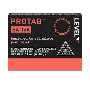 LEVEL+ - Sativa Protab - 101mg Tablets