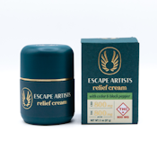 ESCAPE ARTIST - CEDAR & BLACK PEPPER 1:1 RELIEF CREAM 800MG 2OZ