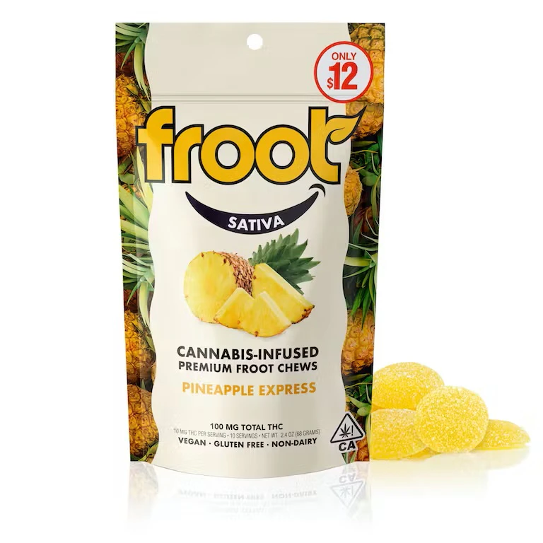 Froot - Froot - 100mg Gummies - Pineapple Express Main Image