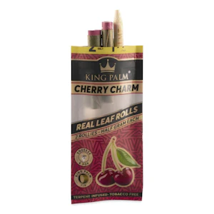 King Palm - King Palm | 2PK Rollies | 3 Flavors: Cherry Charm, Peach Tree, or Perfect Pear
