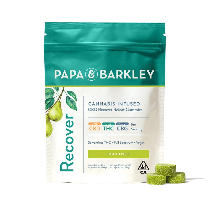 Papa & Barkley | Recover | Pear Apple | Gummies