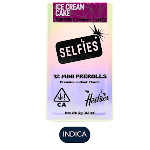 Selfies - Selfies - Ice Cream Cake - Infused Preroll Pack - 12pk - 3.0g