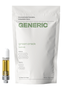 Generic From Contract Canna - Generic | Cartridge | Green Crack | 1g