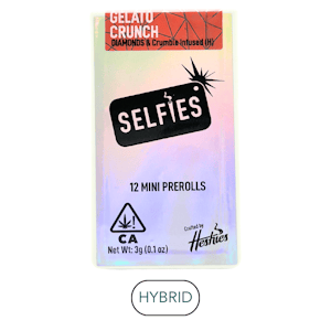 Selfies - Selfies - Gelato Crunch - Infused Preroll Pack - 12pk - 3.0g