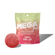 Grön 100mg THC Mega Cherry Limeade - Indica