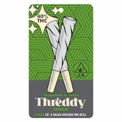Threddy | Tangie 1g (Sativa) - Infused Pre-roll 2pk