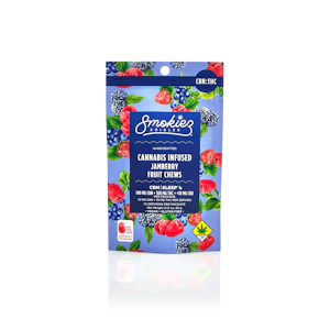 Smokiez Edibles - Smokiez Jamberry 100mg CBN : 100mg THC Fruit Chews - WA