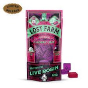 Lost Farm - Cherry Lime (GMO) Live Rosin Chews 100mg