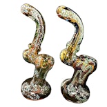 6.5" Gold Fumed Art Bubbler